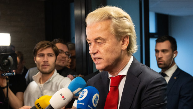 Would-be Dutch PM Geert Wilders calls for a pro-secular leader in Turkey