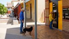 A CommBank ATM in Hay, regional NSW. Treasury is working on plans for a levy to offset the costs of physical rural banking networks. 