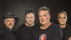 Sunnyboys are back with their first new music in 36 years: (left to right) guitarist Richard Burgman, vocalist Jeremy Oxley, bassist Peter Oxley, drummer Bil Bilson
