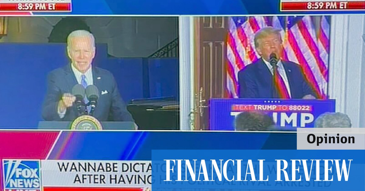 Biden takes aim at Trump’s biggest strength