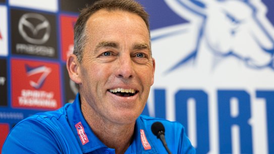 Alastair Clarkson is now at North Melbourne.