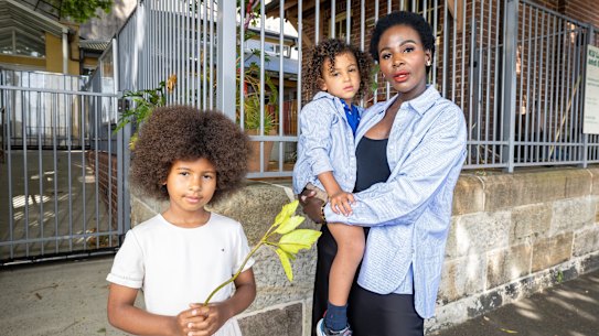 Tendayi Chivunga and her kids Arnja and Ruslan are devastated over the impending closure of KU Lance.