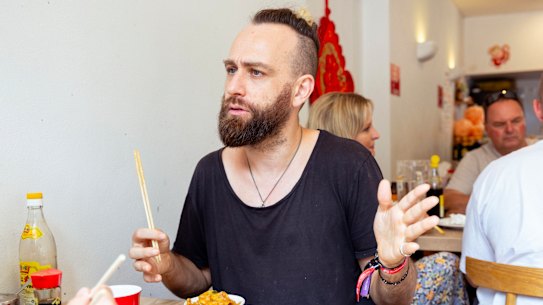 Tech entrepreneur Fred Schebesta has lunch with Ben Grubb.