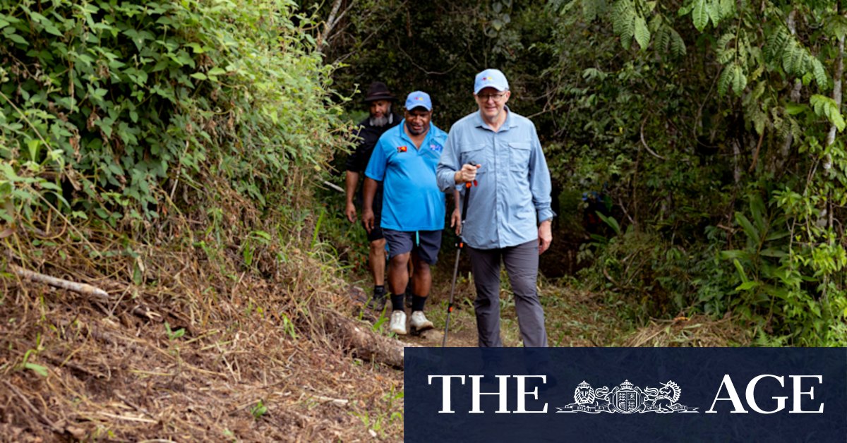 Anzac Day 2024: Special delivery brings treat for Anthony Albanese and James Marape on Kokoda Track walk - Vimarsana News