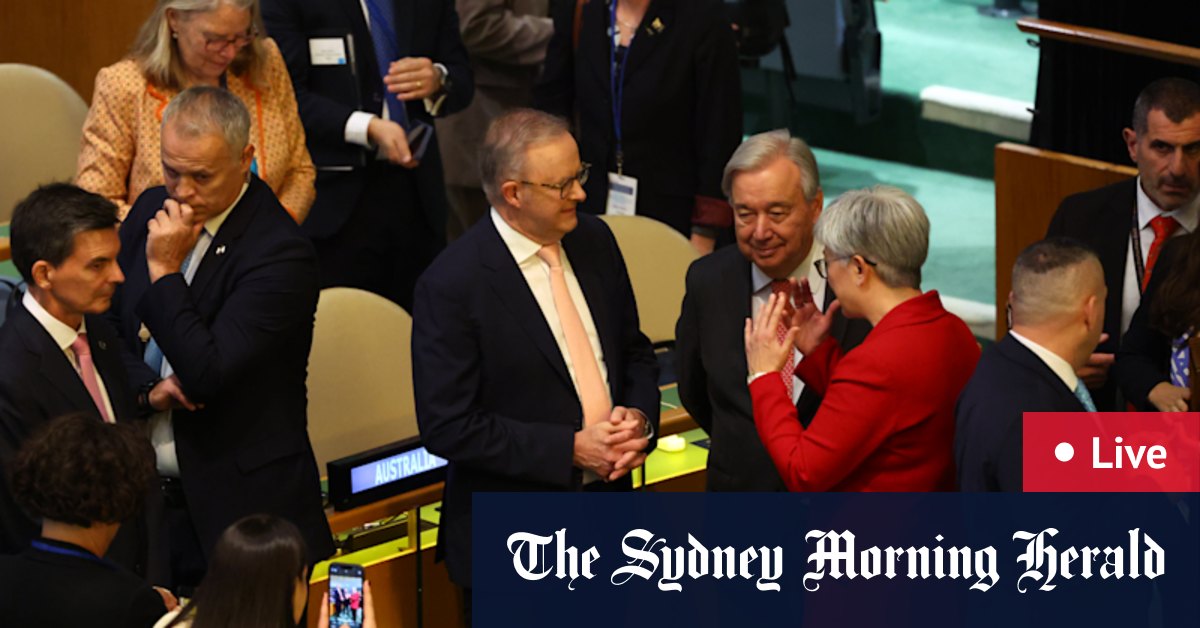 Brisbane news live: Albanese addresses the UN General Assembly
