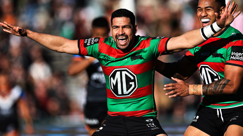 ‘Threw it away’: Souths keep season alive in points bonanza against Tigers