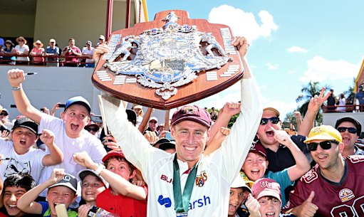 Marnus Labuschagne was instrumental in Queensland winning last season’s Sheffield Shield title.