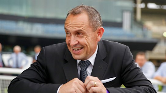 Chris Waller is enjoying life after Winx.