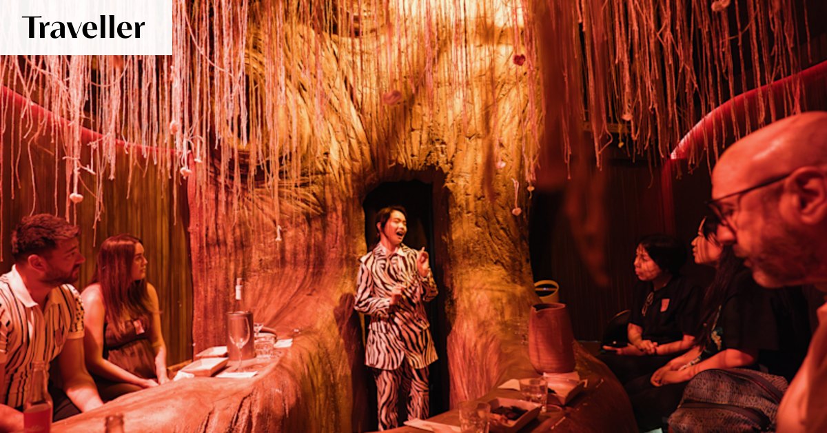 Singapore’s secret, absurd restaurant lives up to its name