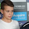 Cody Walker at his dad, Andrew’s retirement announcement in 2016.