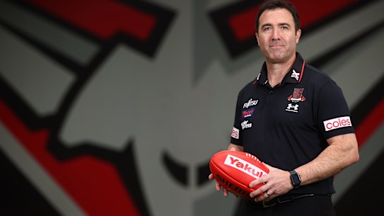 New Essendon coach Brad Scott.