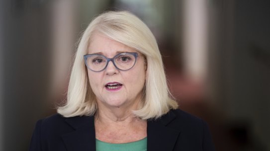 Karen Andrews says she was treated inappropriately by a male colleague in parliament.