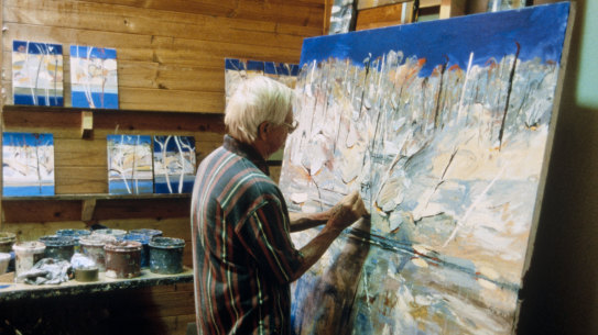 Arthur Boyd at Bundanon. 