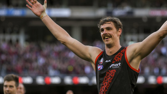 Joe Daniher on Anzac Day. 