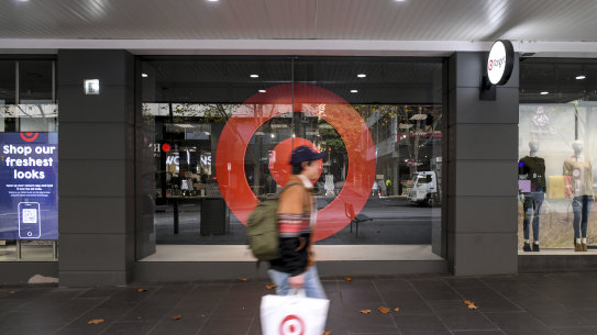 Wesfarmers’ Target and Kmart stores were hit by a combination of lower shopper traffic and goods shortages as the Omicron variant spread. 