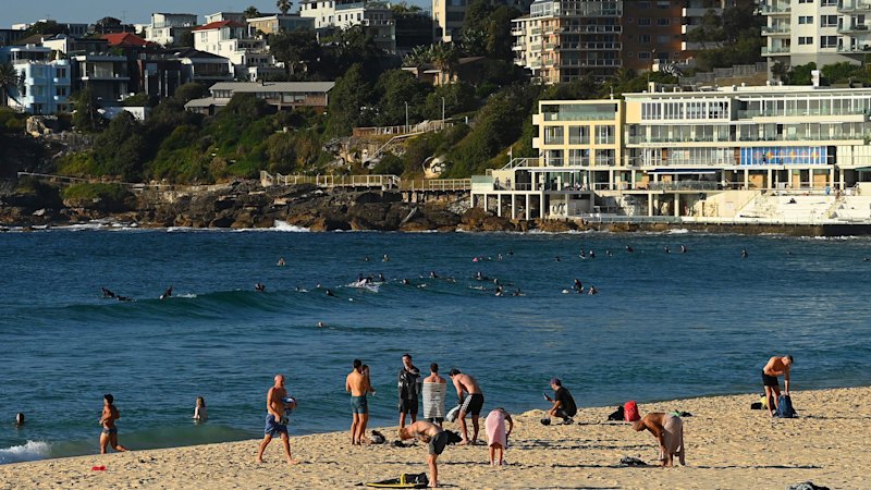 Two teens arrested after allegedly stabbing stranger with machete at Bondi Beach