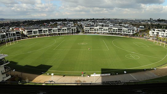 Hawthorn’s training base at Waverley Park.