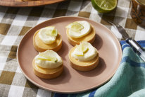 Emelia Jackson’s lemon, lime and bitters tartlets.
