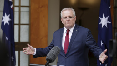 Scott Morrison on Friday.