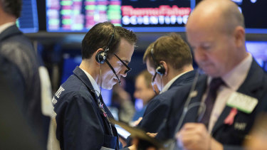 Wall Street fell sharply after Trump's announcement.