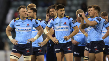 It was a familiar result for the Waratahs in Wollongong.