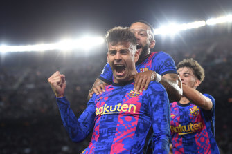 Gerard Pique’s goal could prove the difference between Champions League progression for Barcelona and an ignominious drop to the Europa League.