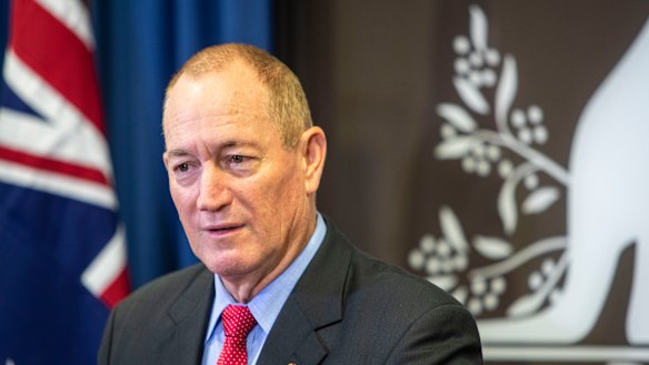 Fraser Anning has lost his seat in parliament in Saturday's election. 