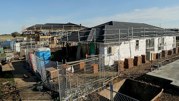 Home construction is being pulled forward by the grant.