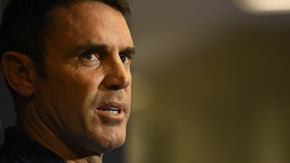 Must-win game: NSW coach Brad Fittler will travel to Perth with the new-look Blues on Monday..