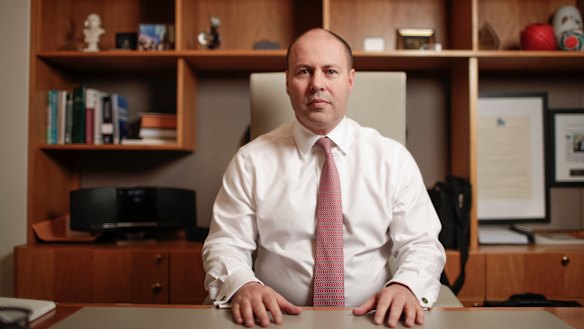 Treasurer Josh Frydenberg.