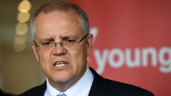 Australian Prime Minister Scott Morrison.