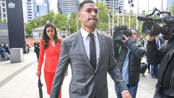 The Roosters will line-up against Israel Folau in an opposed session with Super League club Catalans.