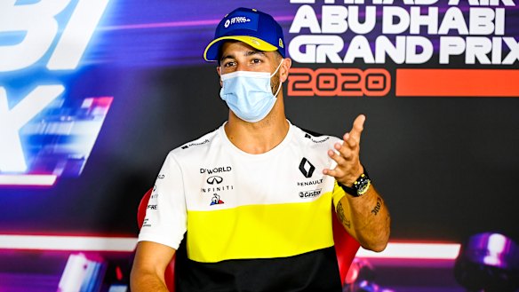 Australia's Daniel Ricciardo.