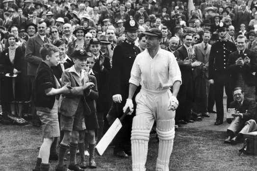 Sir Donald Bradman. Great with the bat and with the texta.