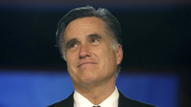 Republican Senator Mitt Romney supports the vote on a Supreme Court nominee. 
