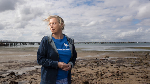 Louise Page, who previously led the Save Westernport campaign, chairs the Voices for the Mornington Peninsula group which is seeking an independent candidate to run against Greg Hunt.