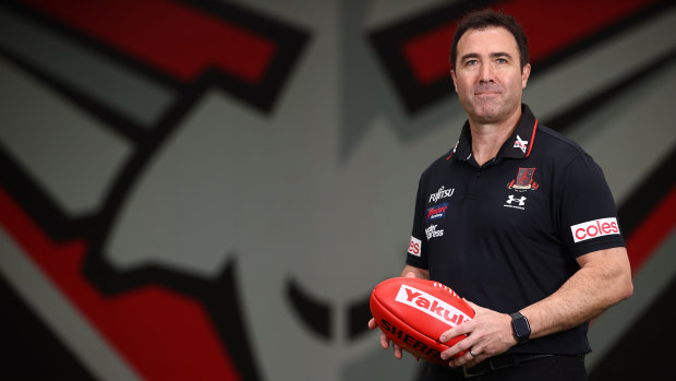 New Essendon coach Brad Scott.