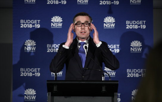 NSW Treasurer Dominic Perrottet says the government will continue its budgeted capital program.