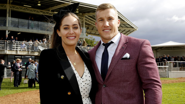 New colours: Trent Hodkinson pictured at the Scone Cup Carnival over the weekend.