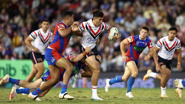 Rugby Australia boss Phil Waugh has urged the Blues to pick Roosters winger Joseph Suaalii for this year’s Origin series.