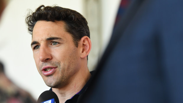 Conditioning: Billy Slater says the NRL's education policy can only build on what players have learned at home.