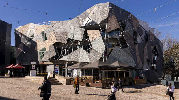 The Yarra building, to be demolished to make way for a new Apple Store at Federation Square.