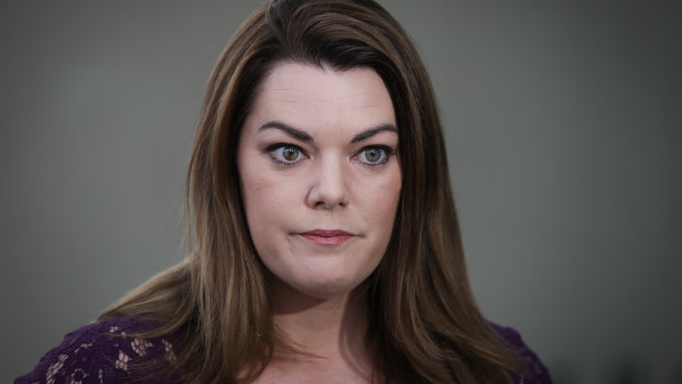 Engaging lawyers: South Australian Greens senator Sarah Hanson-Young.