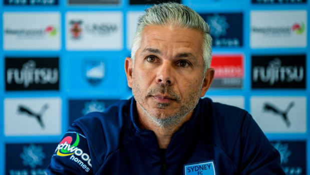 Purple patch: Sydney FC coach Steve Corica is confident of extended the Sky Blues' dominance over Perth Glory.