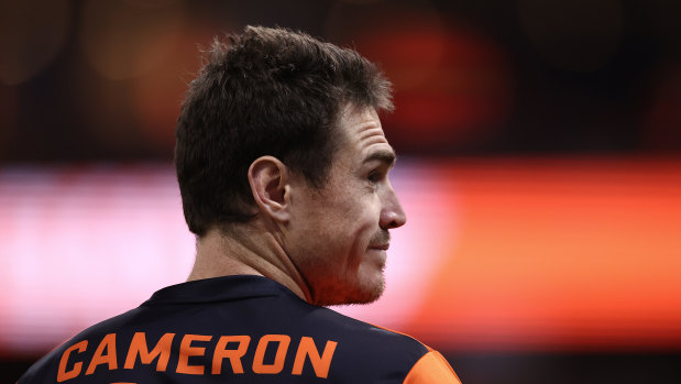 Jeremy Cameron is one of the AFL players who will get a payment from the AFL outside the salary cap.