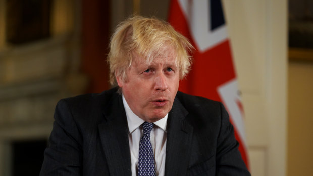 British Prime Minister Boris Johnson discusses the national booster push. 