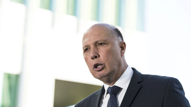 Peter Dutton warned the Phelps proposals would undermine Operation Sovereign Borders and restart the boats.