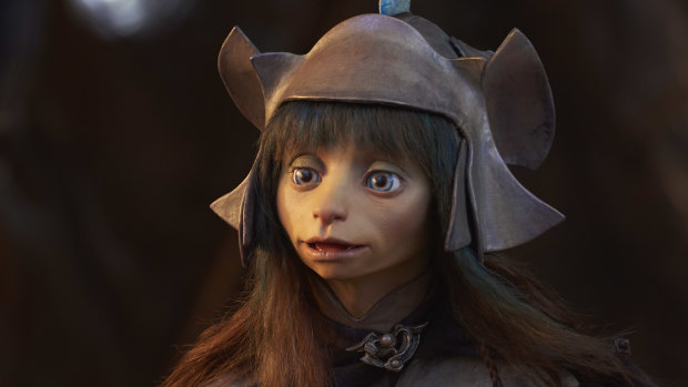 A gelfling from The Dark Crystal.