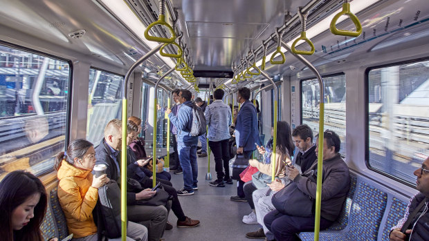 Sydney's first fully automated metro train line opened last month.