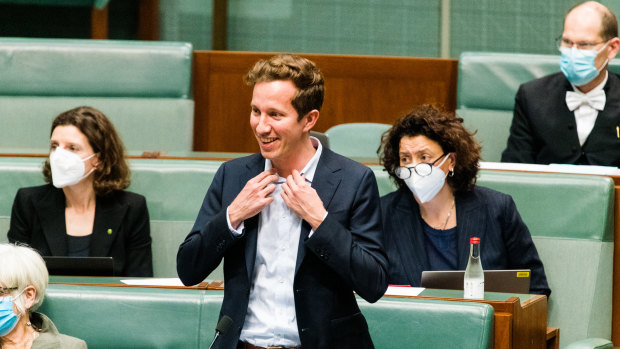 Greens member for Griffith, Max Chandler-Mather.